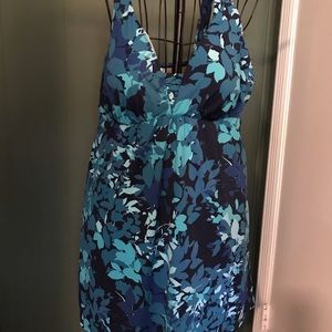 Floral swim dress
